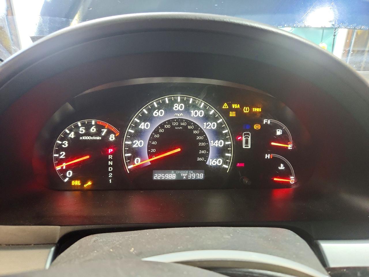 2008 Honda Odyssey Exl Blue vin: 5FNRL38628B013936