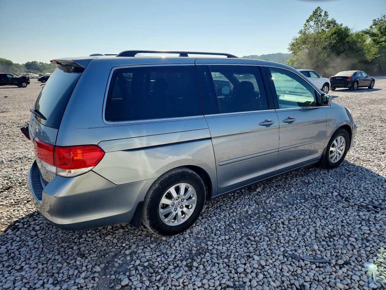 2008 Honda Odyssey Exl Silver vin: 5FNRL38628B015122