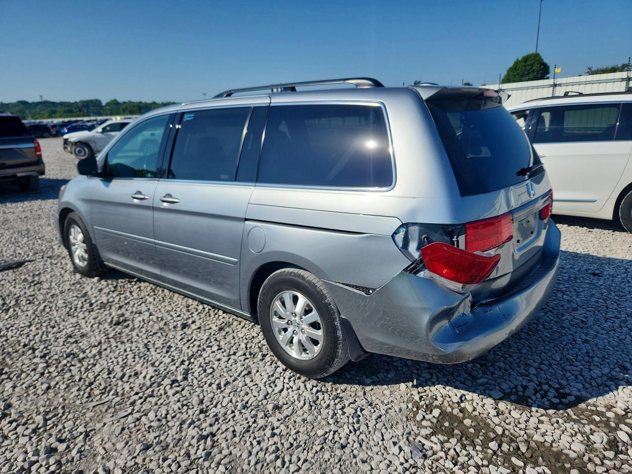 2008 Honda Odyssey Exl Silver vin: 5FNRL38628B015122