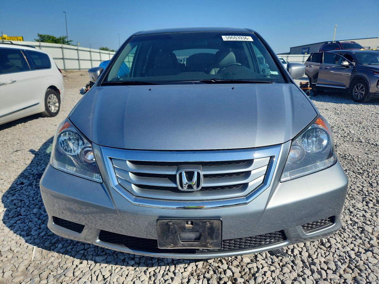 2008 Honda Odyssey Exl Silver vin: 5FNRL38628B015122
