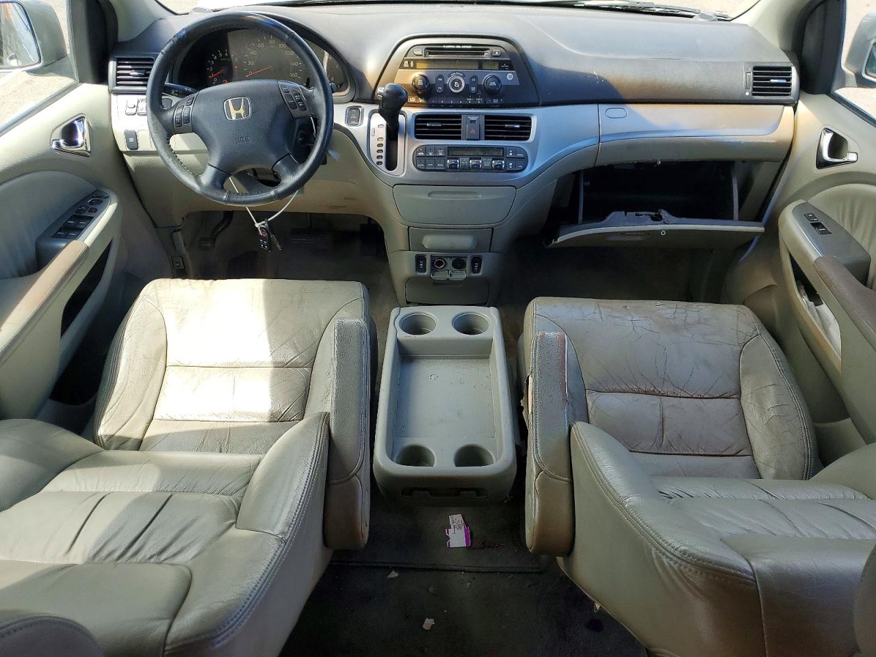 2008 Honda Odyssey Exl Silver vin: 5FNRL38628B019736