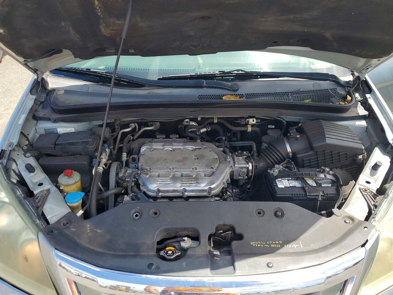 2008 Honda Odyssey Exl Silver vin: 5FNRL38628B019736