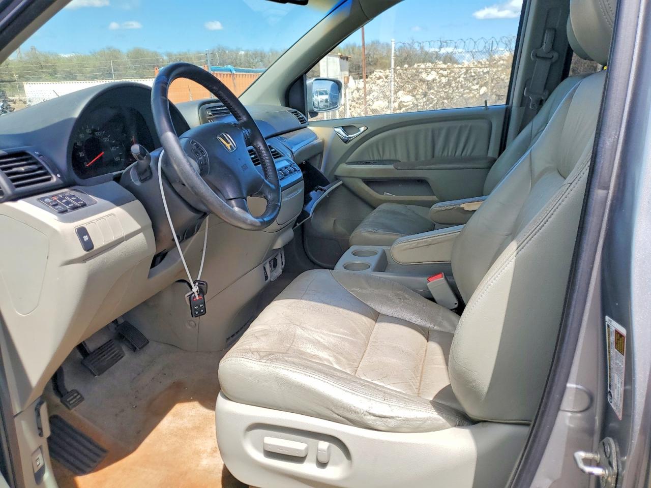 2008 Honda Odyssey Exl Silver vin: 5FNRL38628B019736