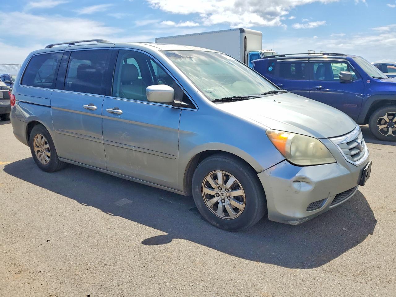 2008 Honda Odyssey Exl Silver vin: 5FNRL38628B019736
