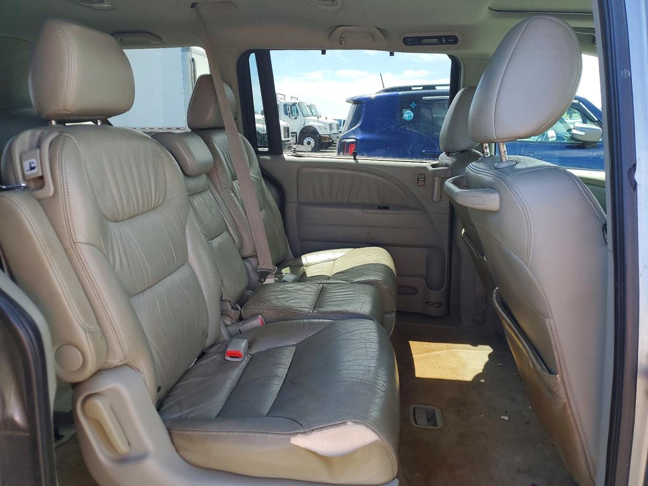 2008 Honda Odyssey Exl Silver vin: 5FNRL38628B019736
