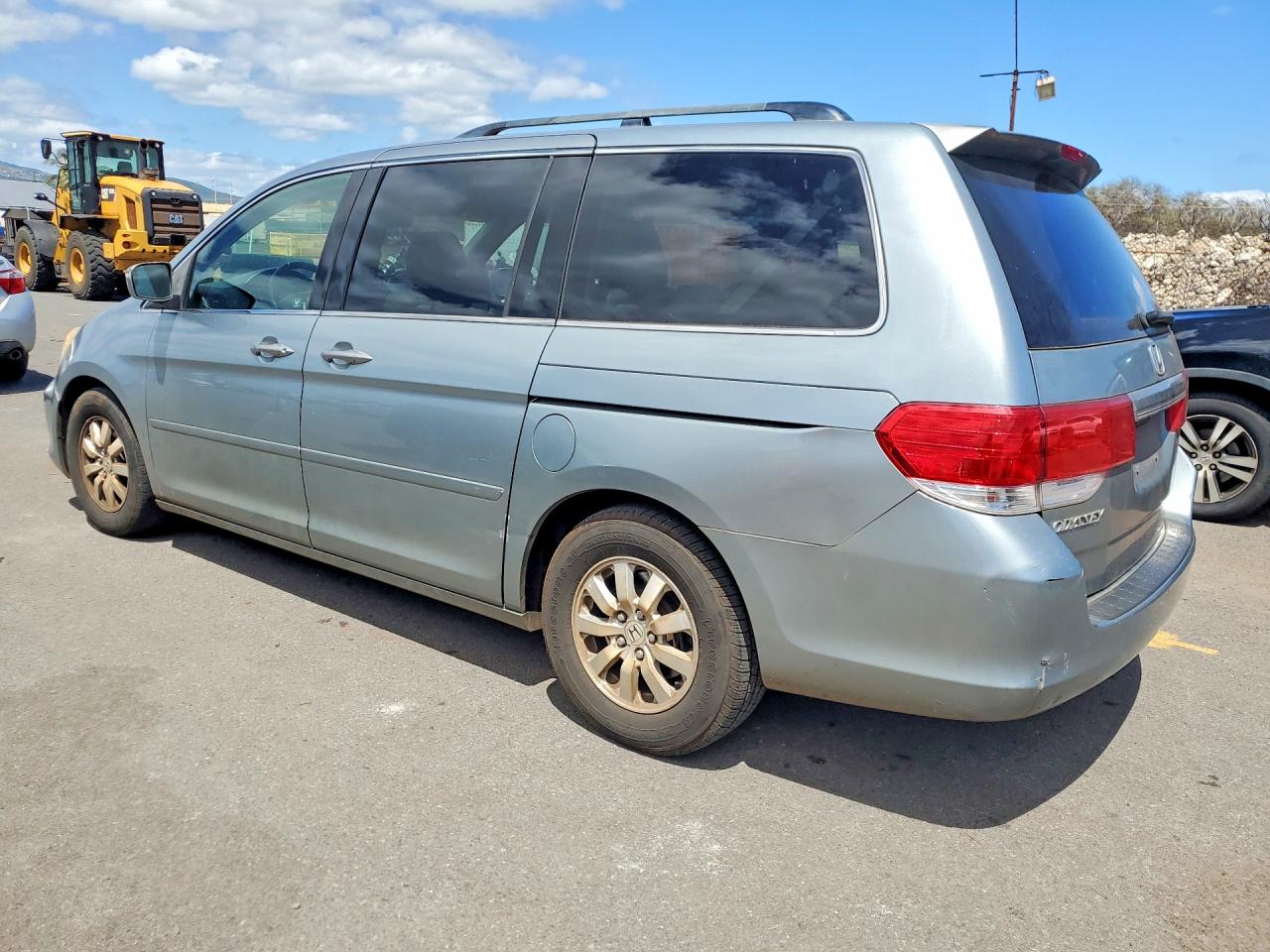 2008 Honda Odyssey Exl Silver vin: 5FNRL38628B019736