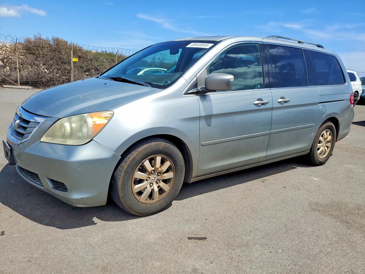 2008 Honda Odyssey Exl Silver vin: 5FNRL38628B019736