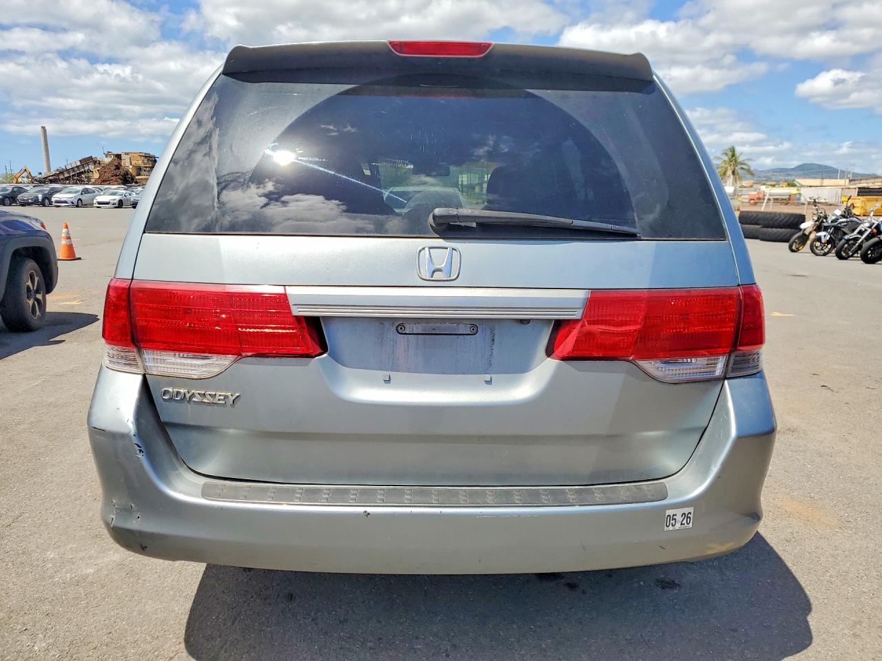 2008 Honda Odyssey Exl Silver vin: 5FNRL38628B019736