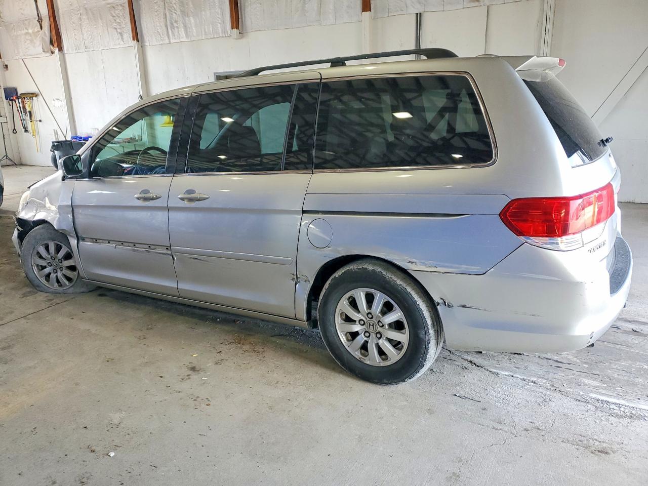 2008 Honda Odyssey Exl Silver vin: 5FNRL38628B109954