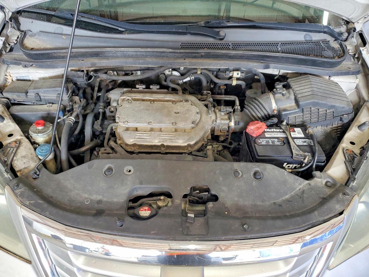 2008 Honda Odyssey Exl Silver vin: 5FNRL38628B109954
