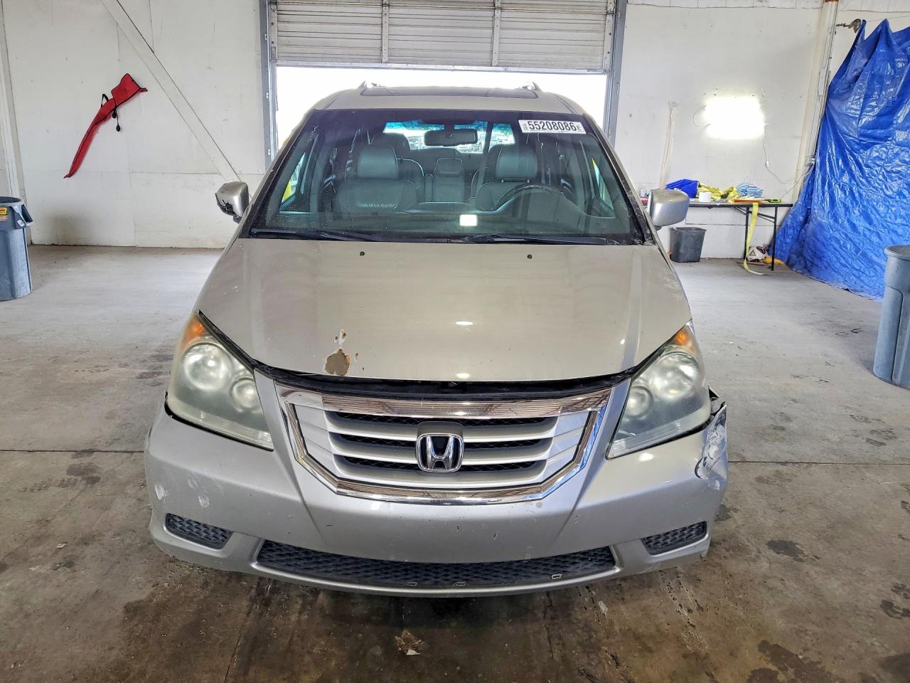 2008 Honda Odyssey Exl Silver vin: 5FNRL38628B109954
