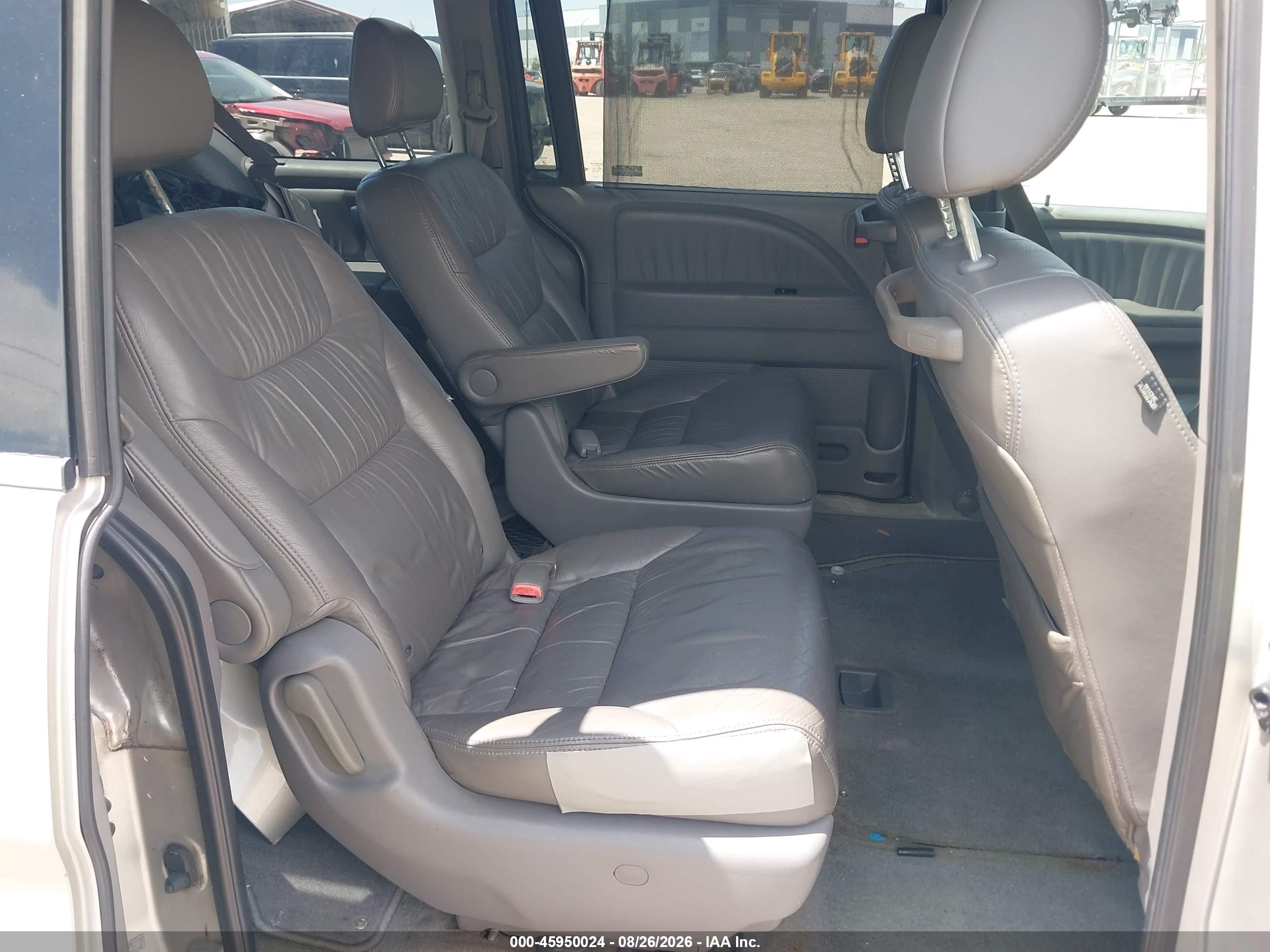 2008 Honda Odyssey Ex-l Silver vin: 5FNRL38628B403774