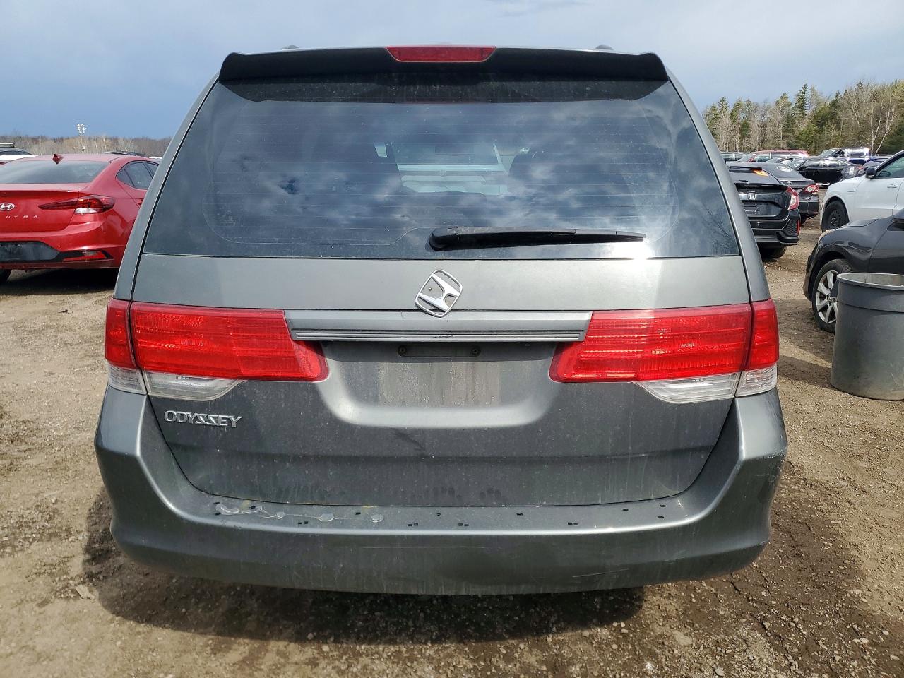 2008 Honda Odyssey Exl Gray vin: 5FNRL38628B501784