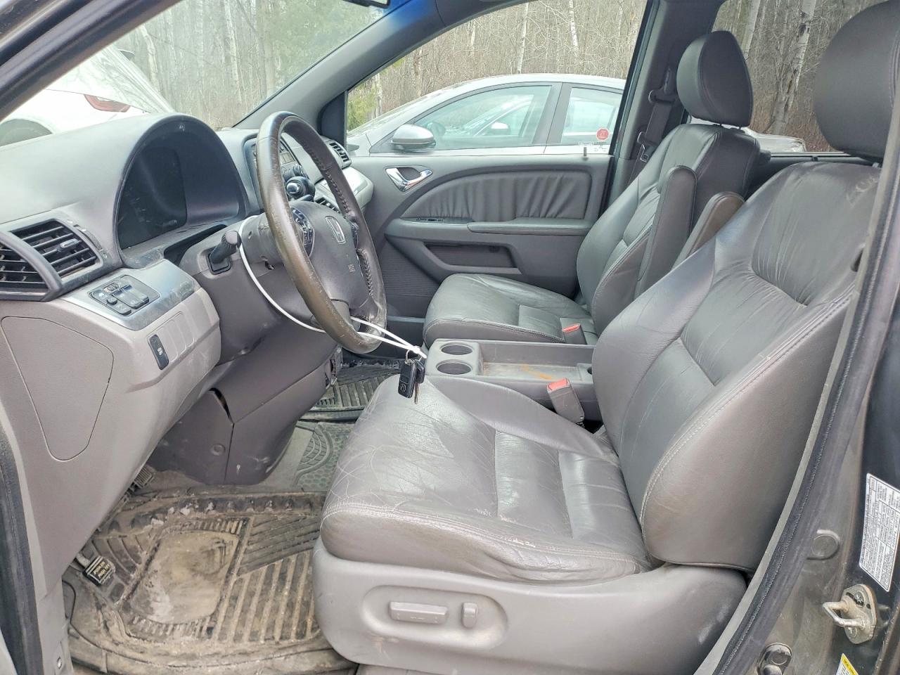 2008 Honda Odyssey Exl Gray vin: 5FNRL38628B501784
