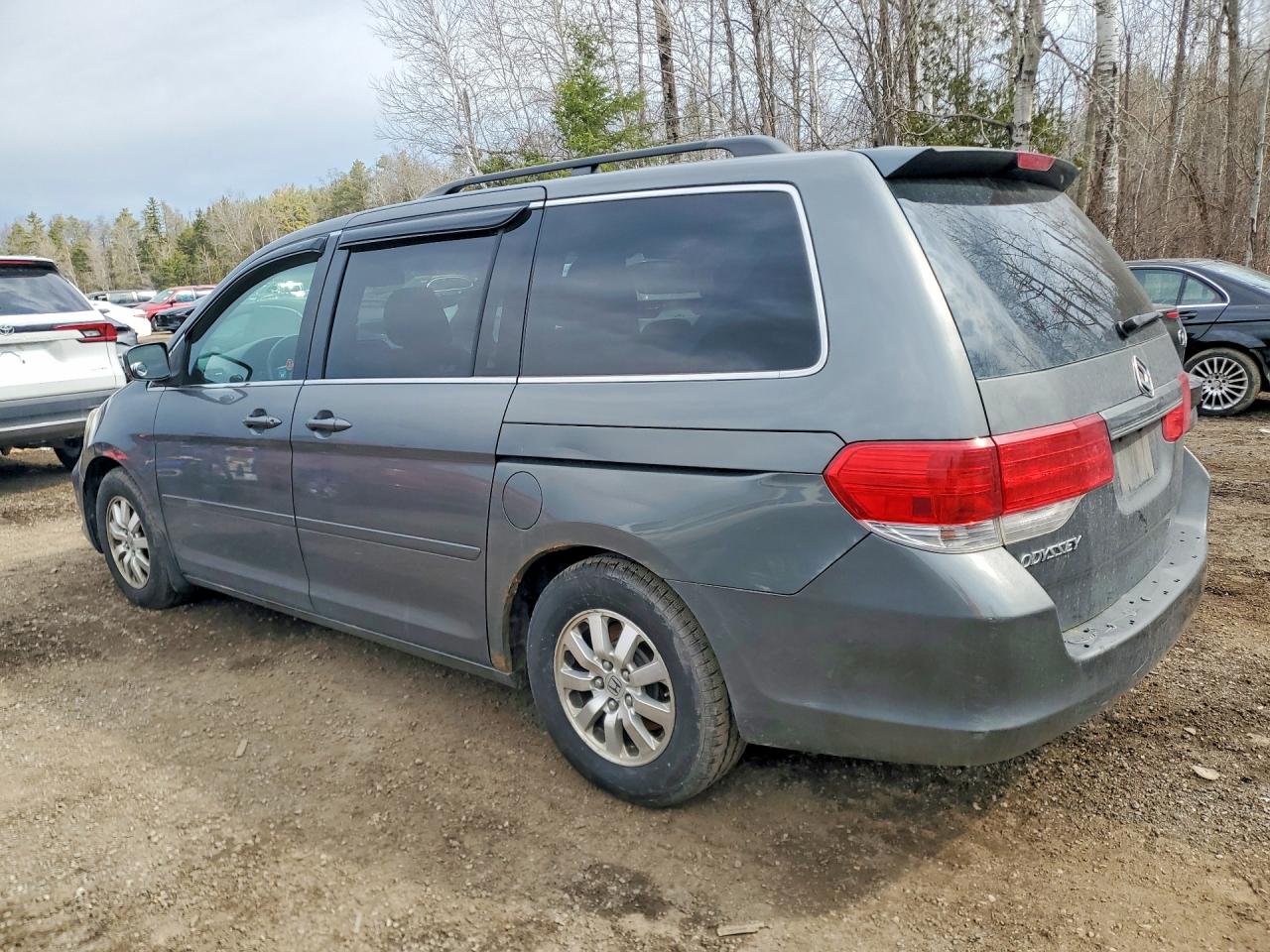 2008 Honda Odyssey Exl Gray vin: 5FNRL38628B501784
