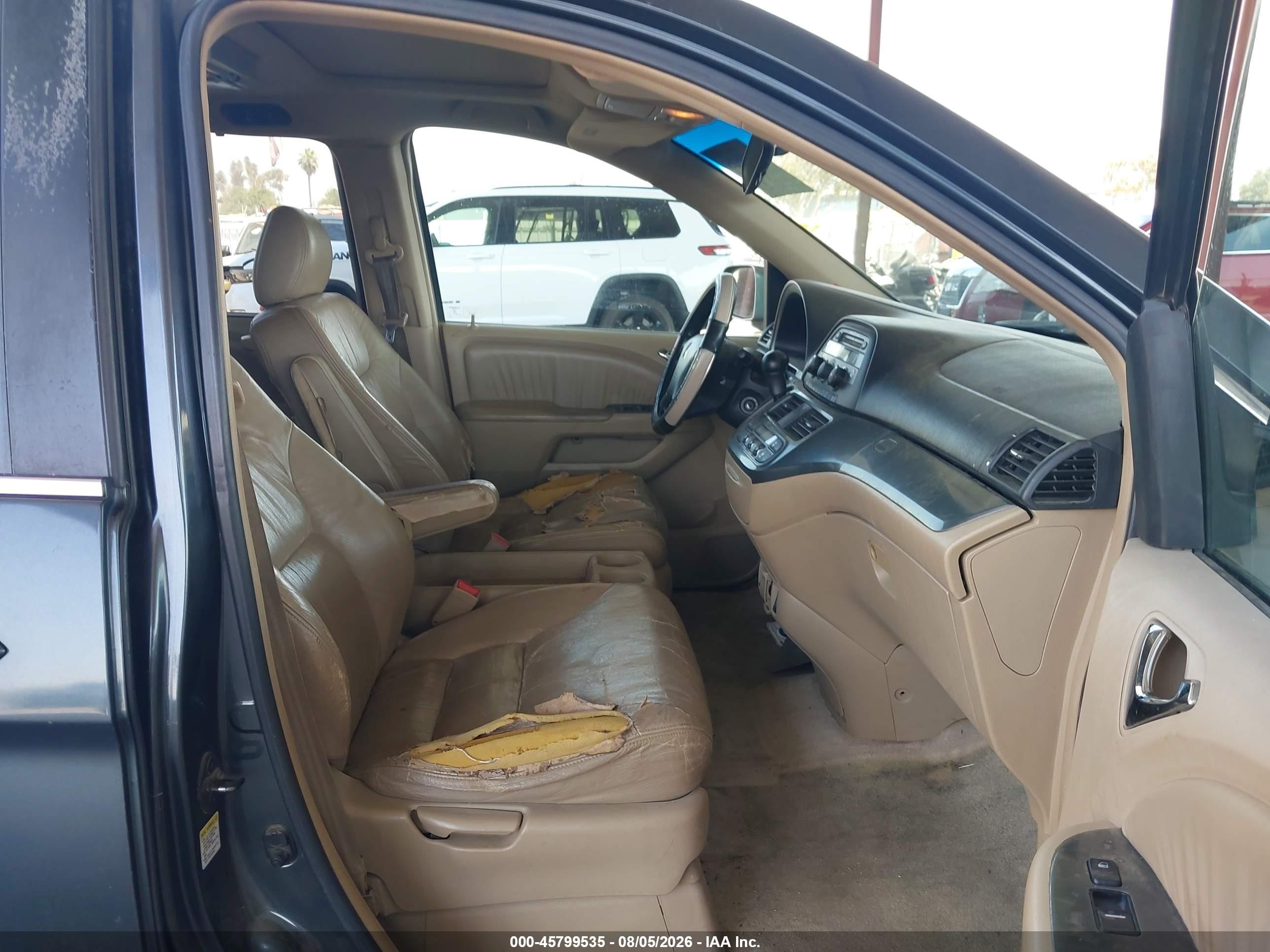 2005 Honda Odyssey Ex-l Navy vin: 5FNRL38635B042115