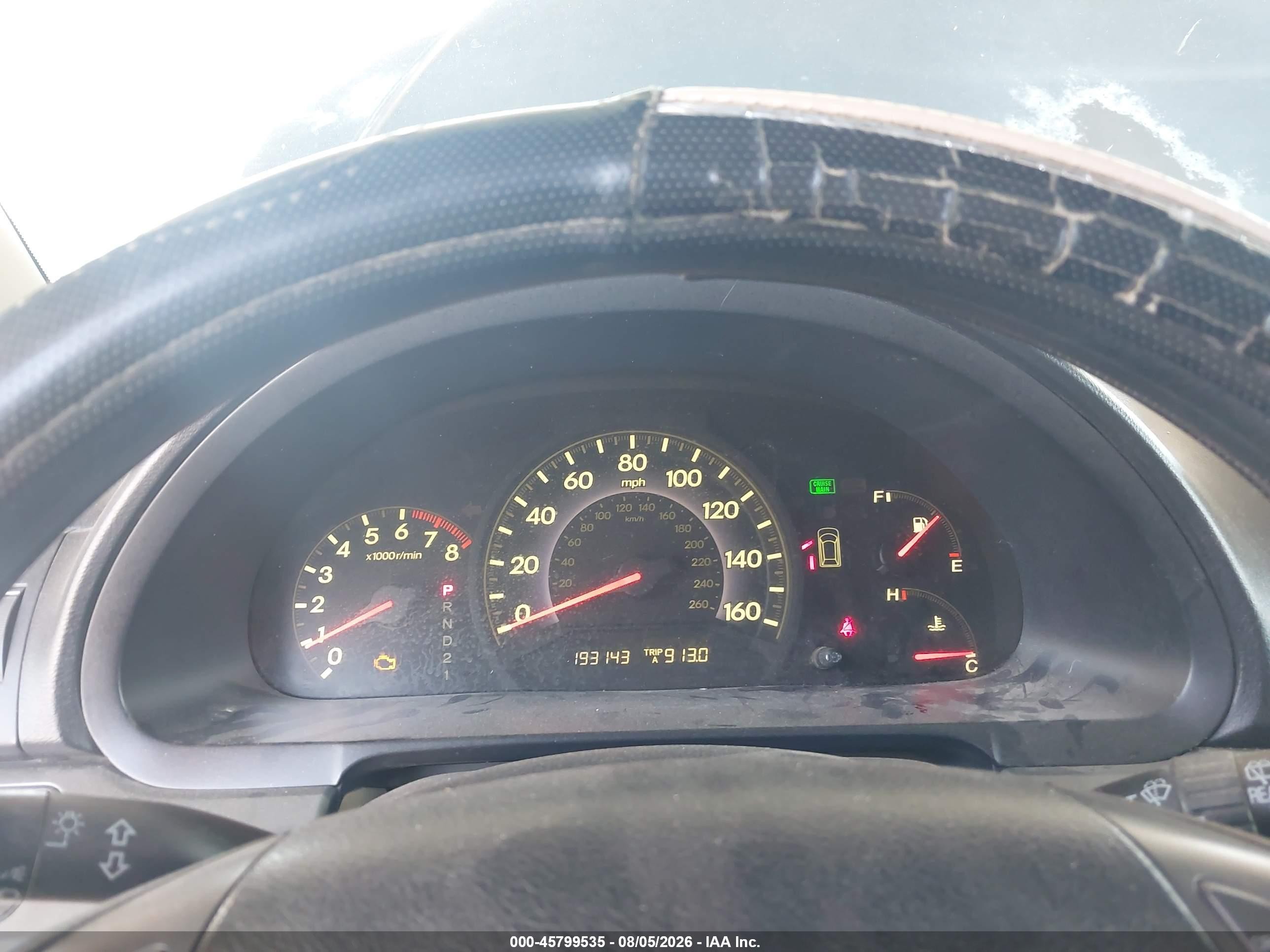 2005 Honda Odyssey Ex-l Navy vin: 5FNRL38635B042115