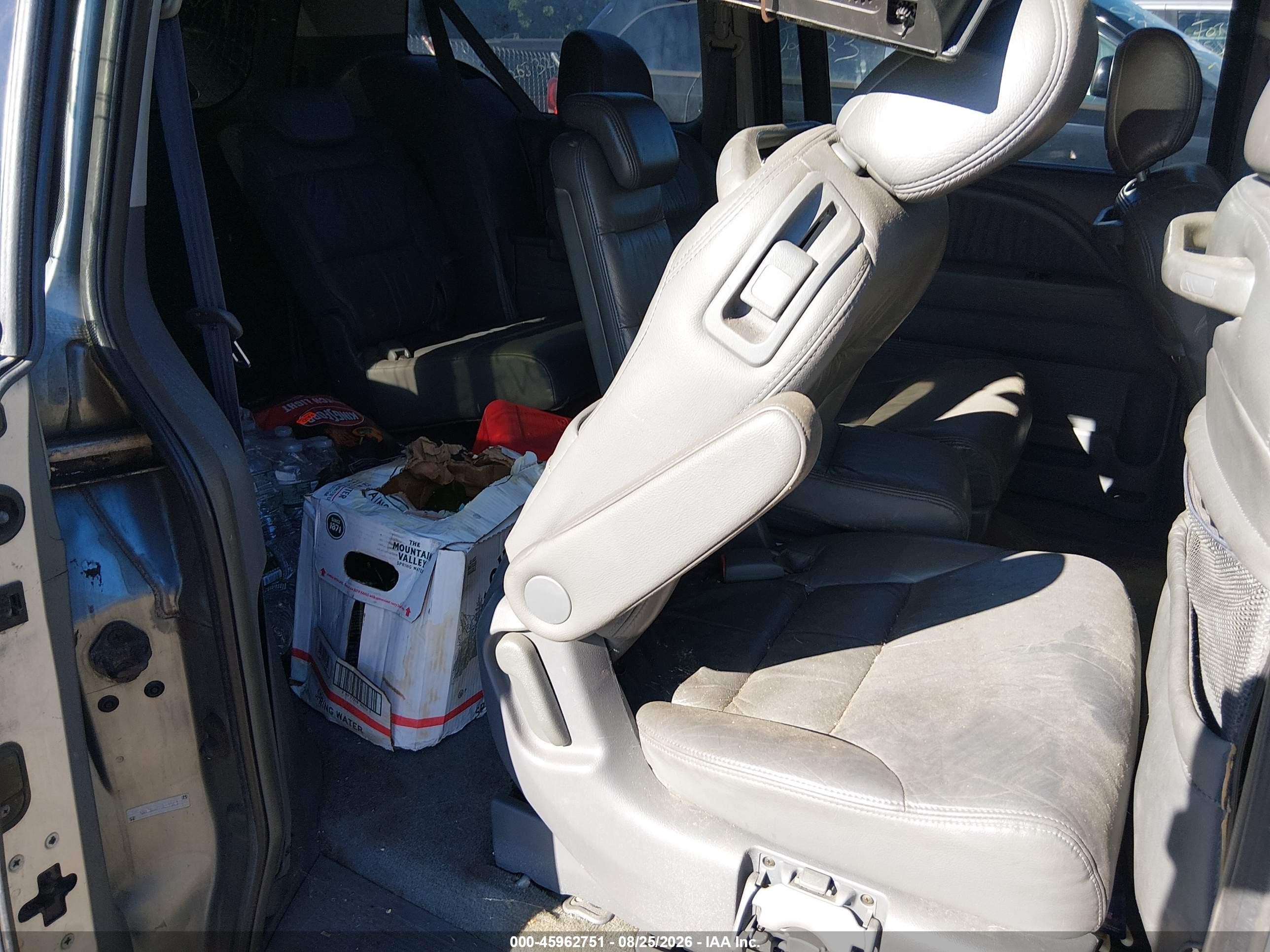 2006 Honda Odyssey Ex-l Light Blue vin: 5FNRL38636B033531