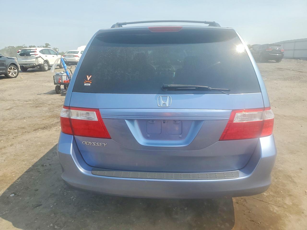 2006 Honda Odyssey Exl Blue vin: 5FNRL38636B096550