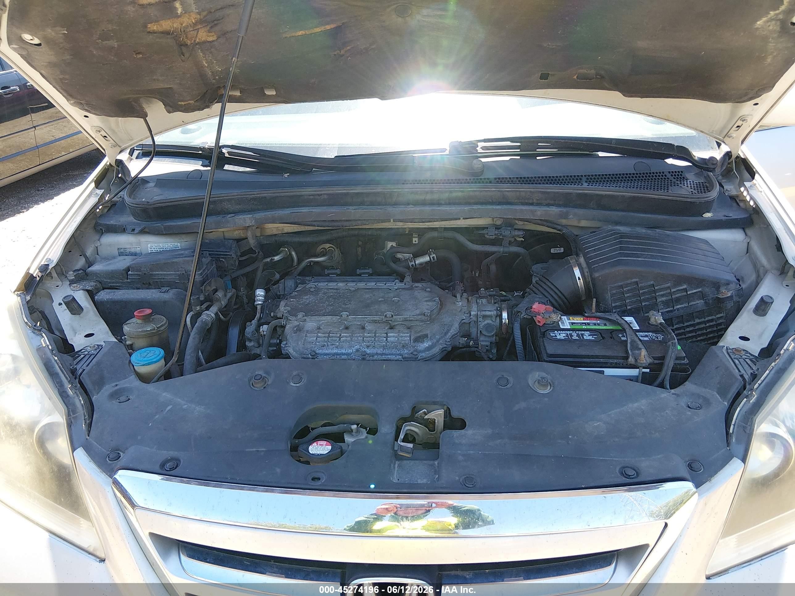 2006 Honda Odyssey Ex-l Серебряный vin: 5FNRL38636B457372