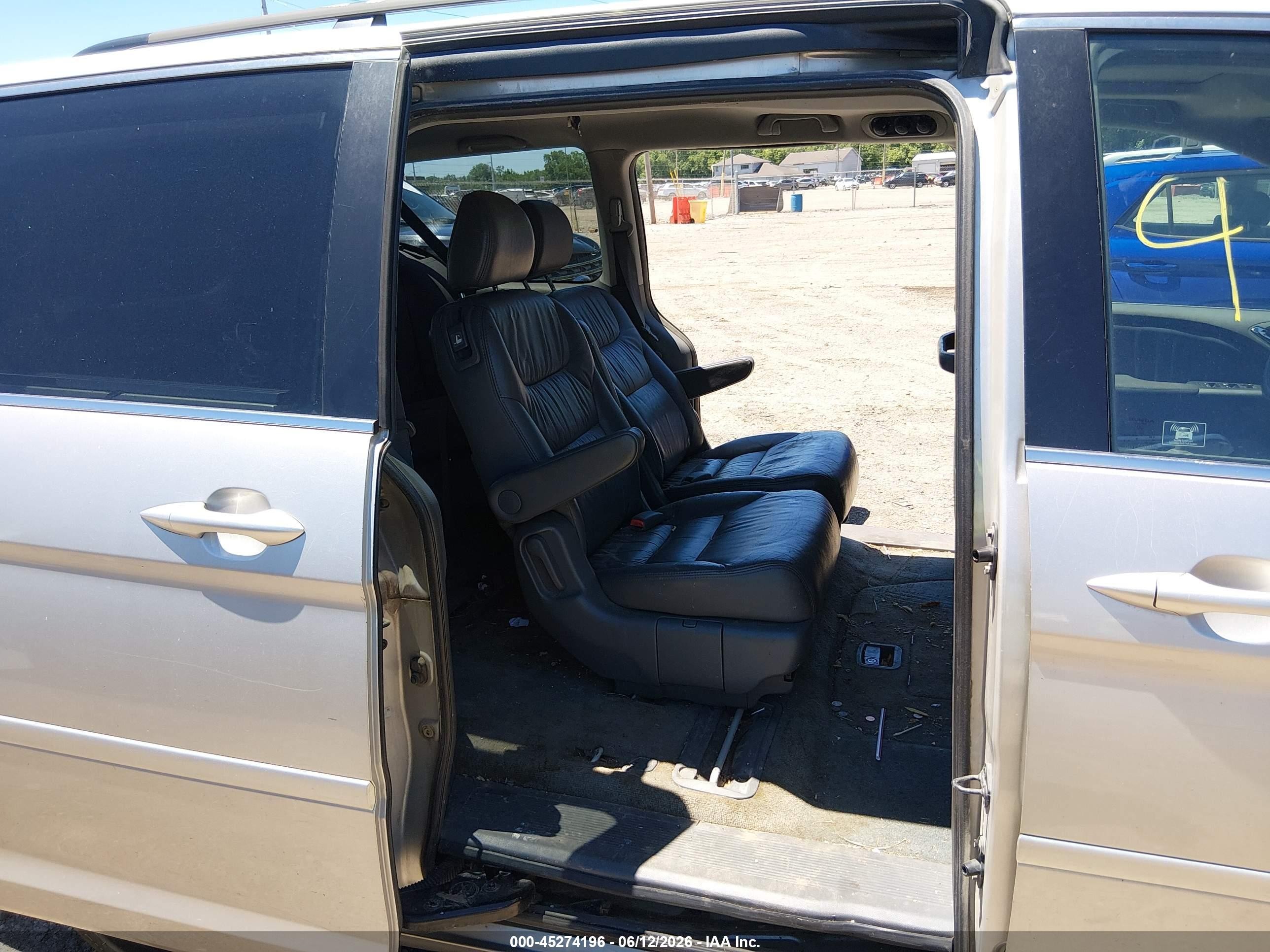 2006 Honda Odyssey Ex-l Серебряный vin: 5FNRL38636B457372