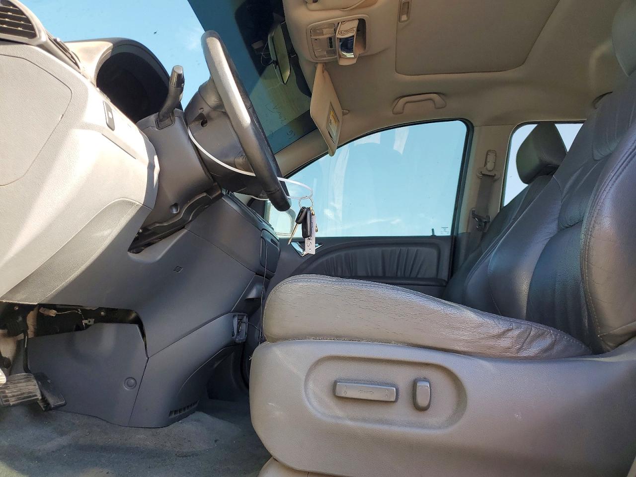 2007 Honda Odyssey Exl Silver vin: 5FNRL38637B044580