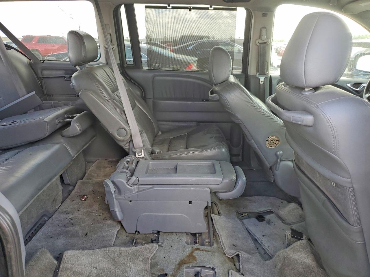 2007 Honda Odyssey Exl Blue vin: 5FNRL38637B131945