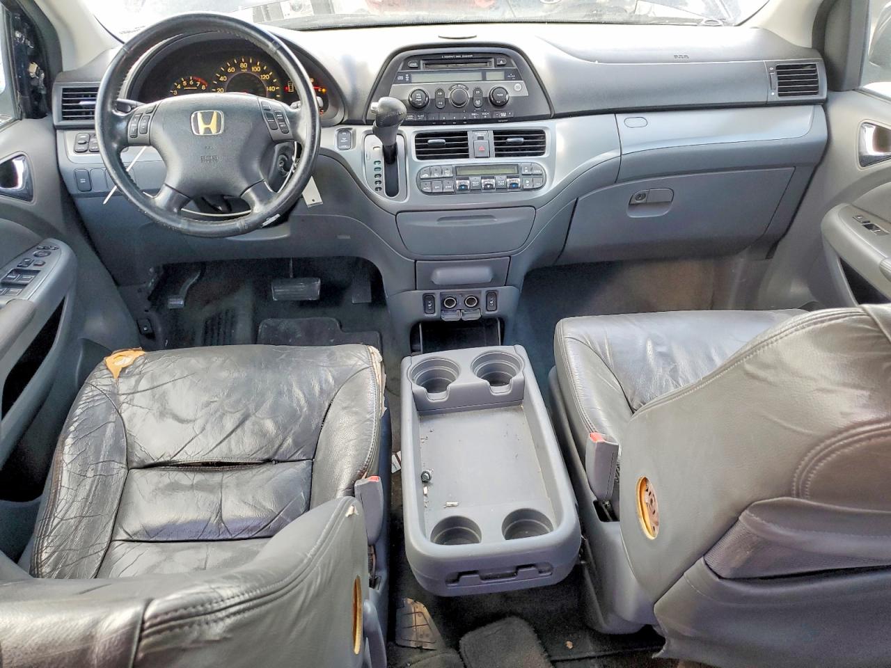 2007 Honda Odyssey Exl Blue vin: 5FNRL38637B131945