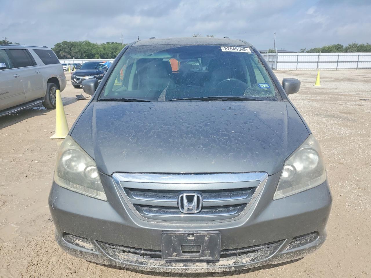 2007 Honda Odyssey Exl Gray vin: 5FNRL38637B443263