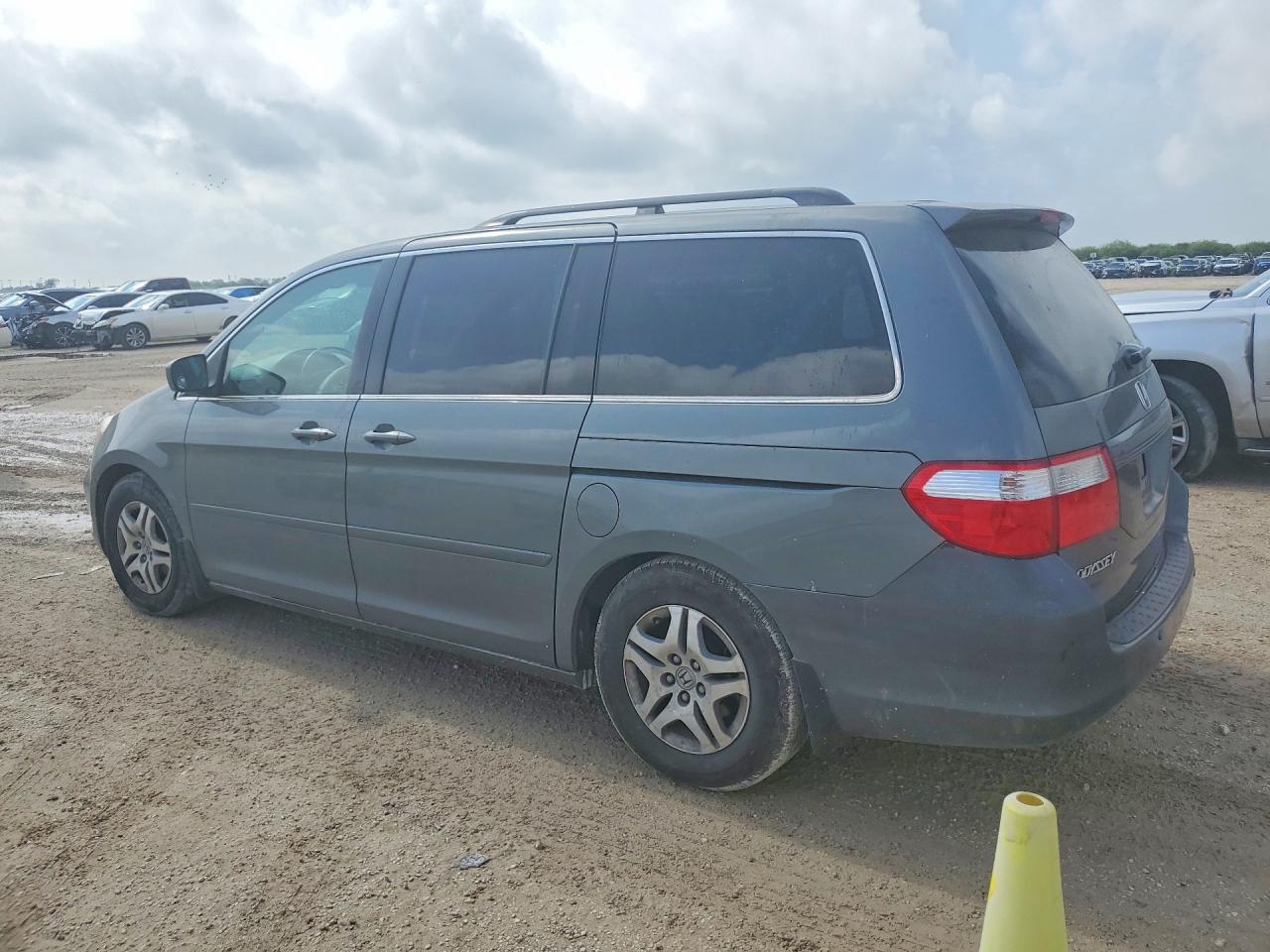 2007 Honda Odyssey Exl Gray vin: 5FNRL38637B443263