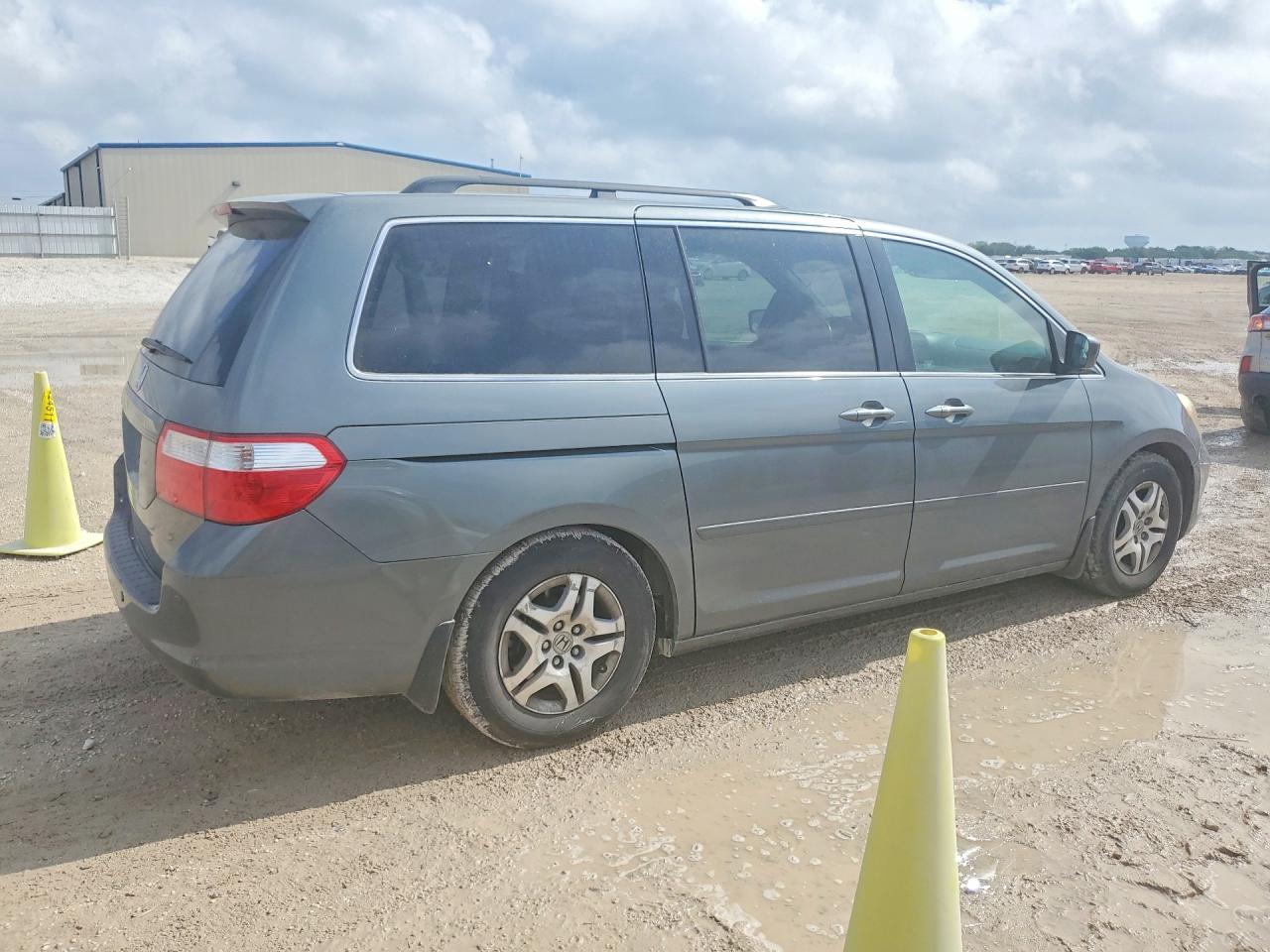2007 Honda Odyssey Exl Gray vin: 5FNRL38637B443263