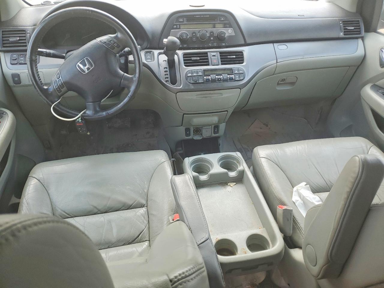 2007 Honda Odyssey Exl Gray vin: 5FNRL38637B443263