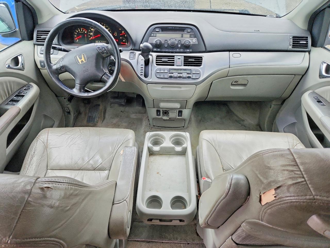 2007 Honda Odyssey Exl Gray vin: 5FNRL38637B458622