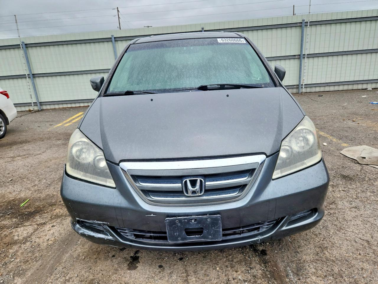 2007 Honda Odyssey Exl Gray vin: 5FNRL38637B458622