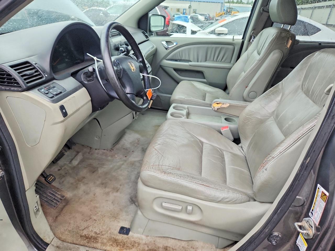 2007 Honda Odyssey Exl Gray vin: 5FNRL38637B458622