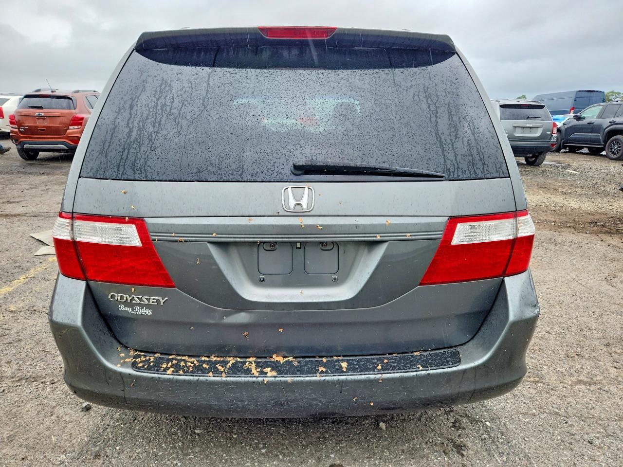 2007 Honda Odyssey Exl Gray vin: 5FNRL38637B458622