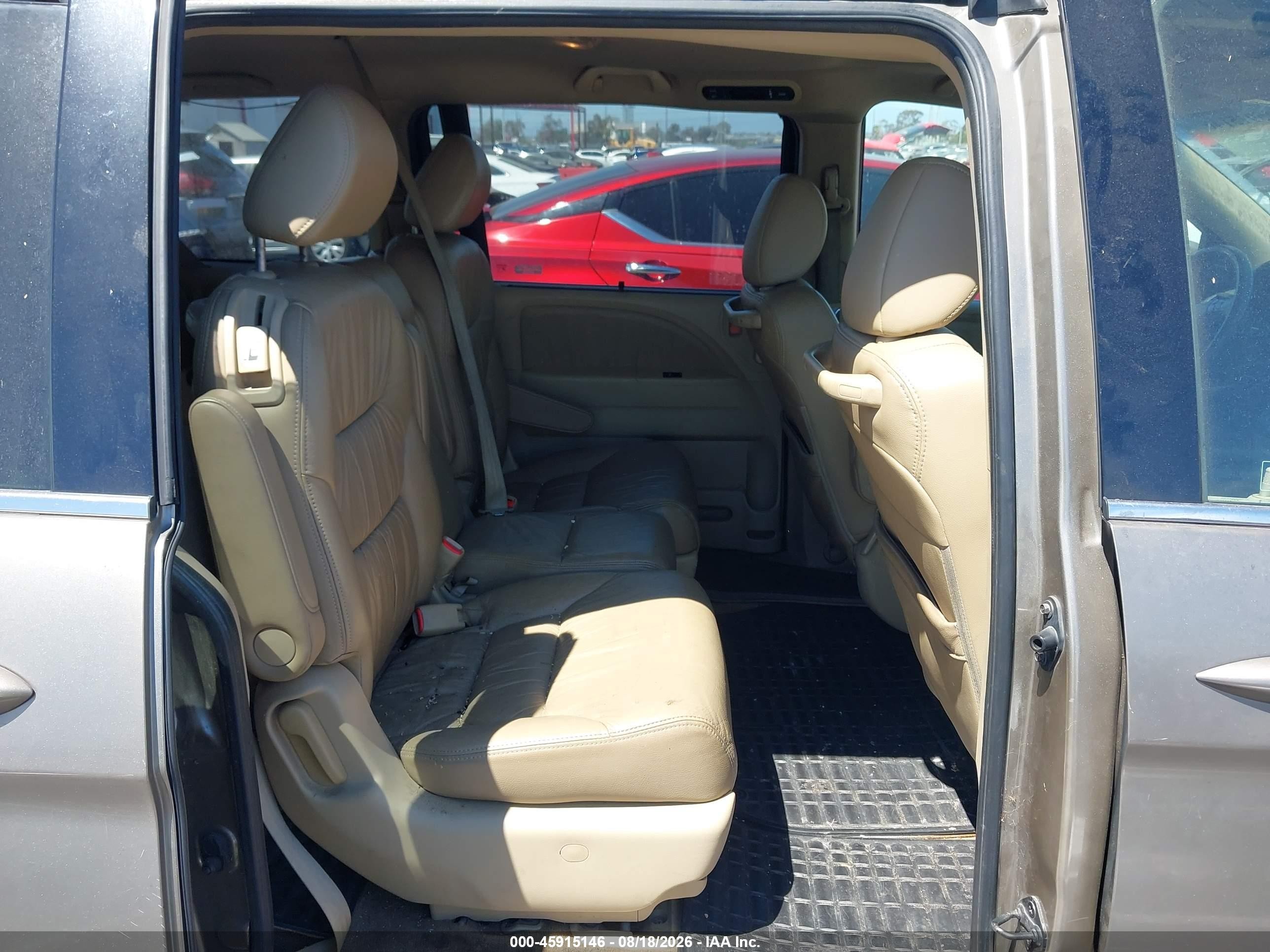 2008 Honda Odyssey Ex-l Gold vin: 5FNRL38638B071649