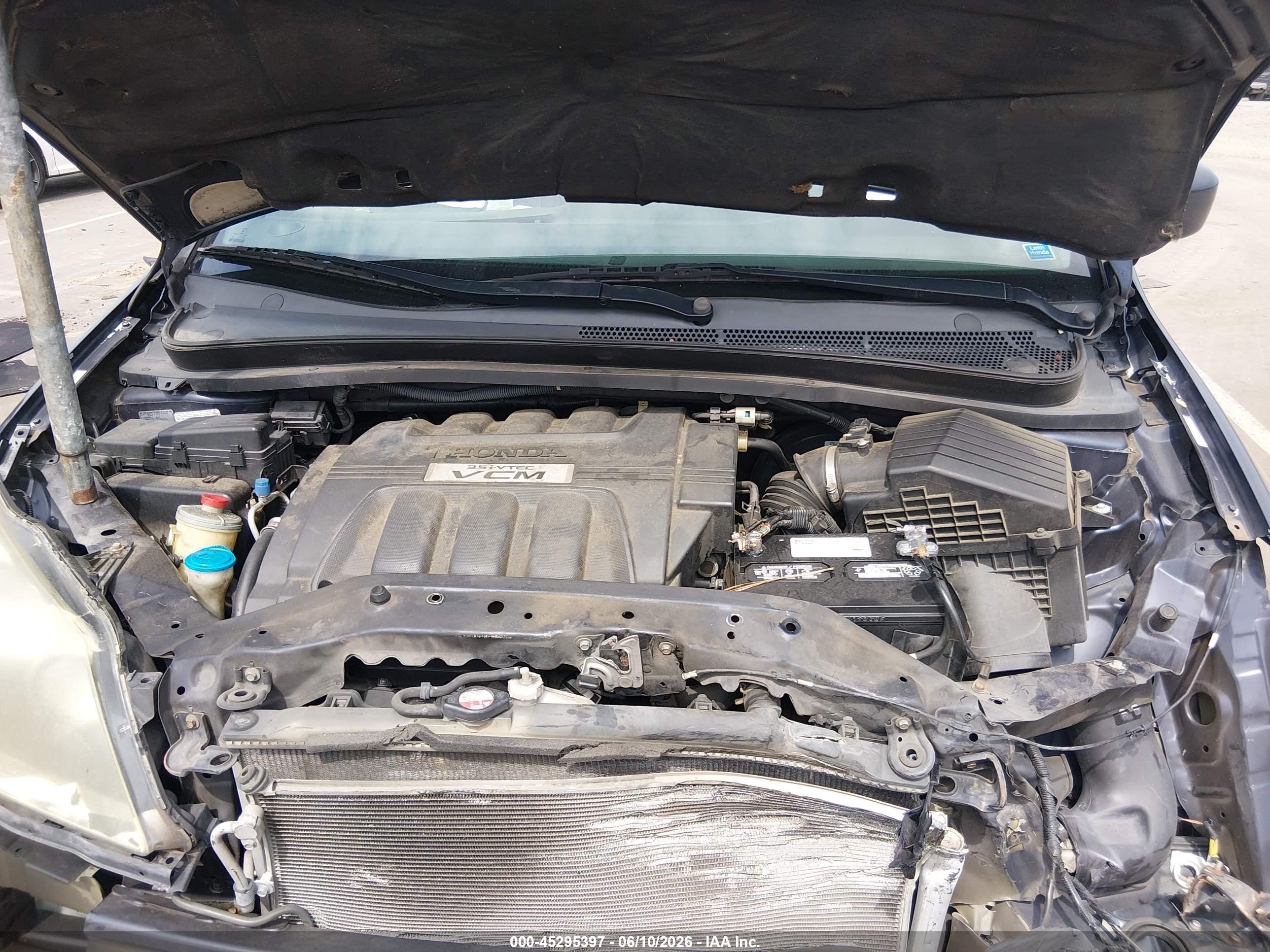 2008 Honda Odyssey Ex-l Синий vin: 5FNRL38638B074647