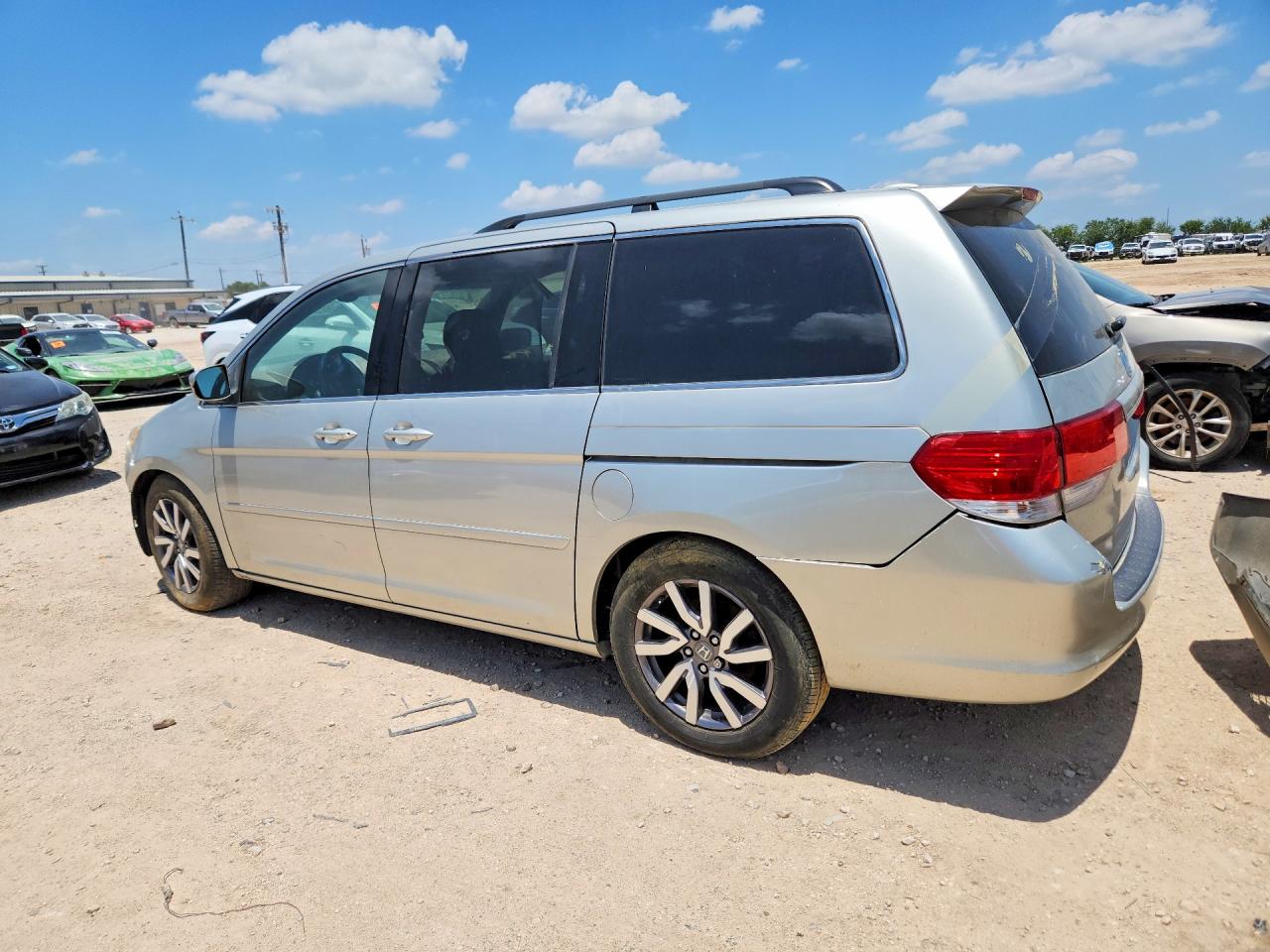 2008 Honda Odyssey Exl Silver vin: 5FNRL38638B108652
