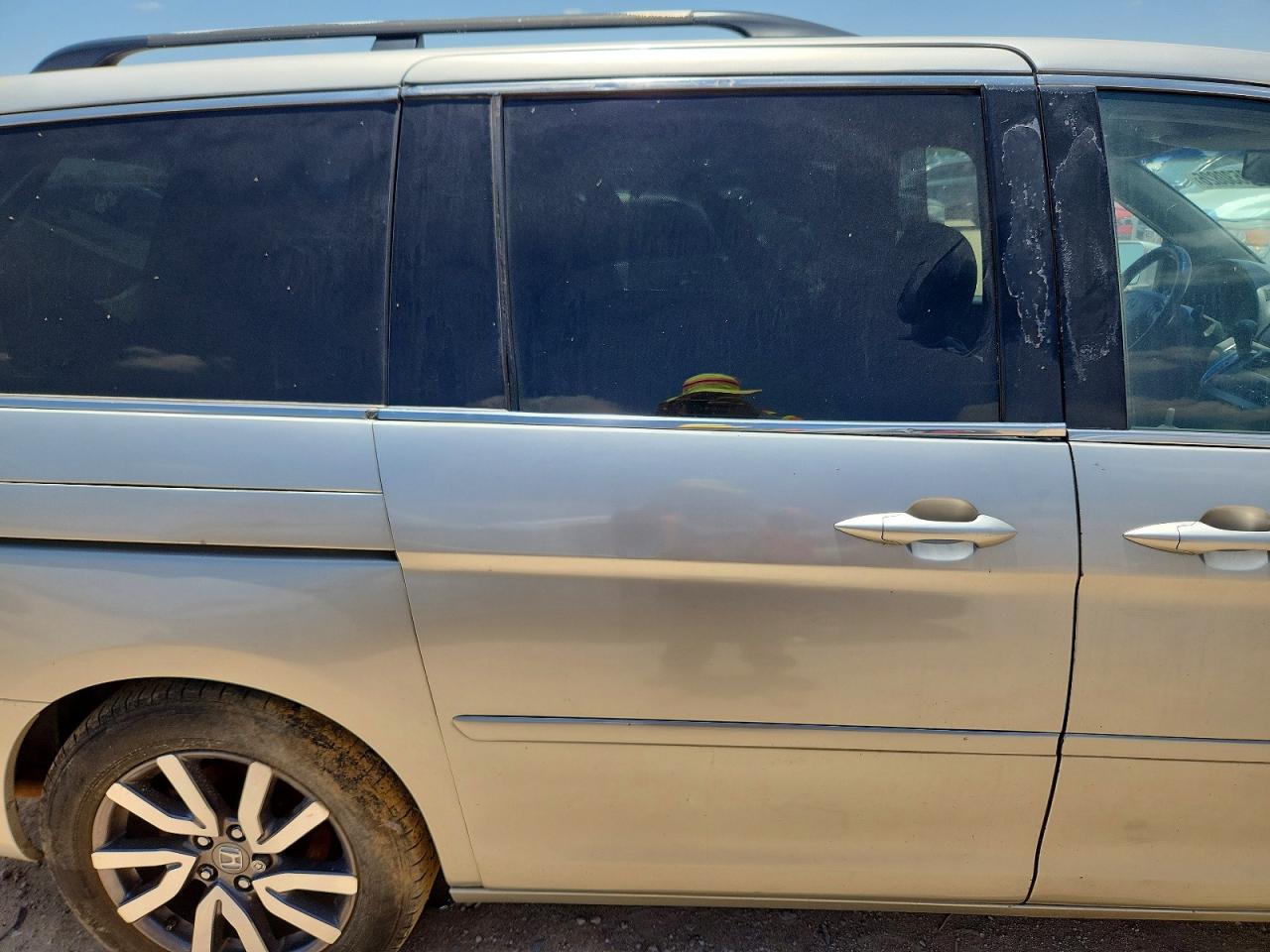 2008 Honda Odyssey Exl Silver vin: 5FNRL38638B108652