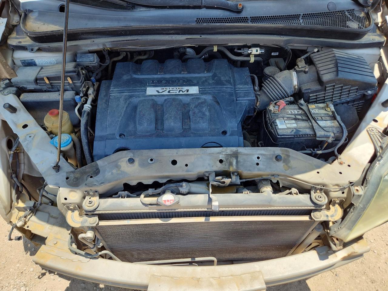 2008 Honda Odyssey Exl Silver vin: 5FNRL38638B108652