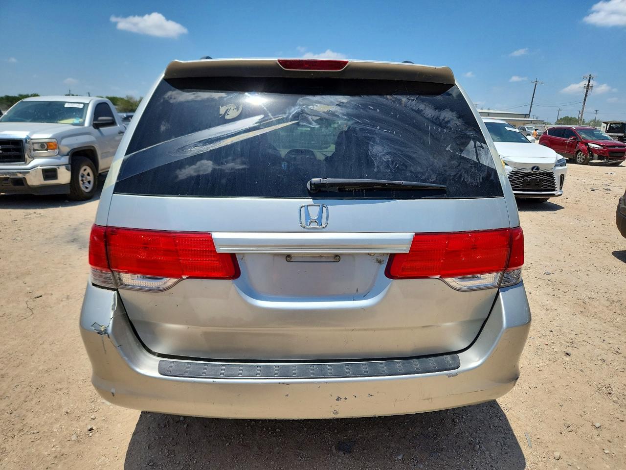 2008 Honda Odyssey Exl Silver vin: 5FNRL38638B108652