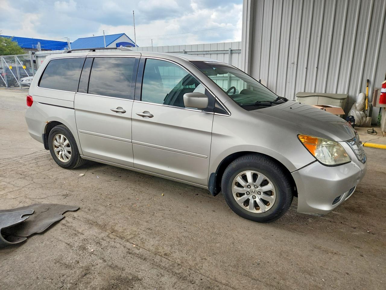 2008 Honda Odyssey Exl Silver vin: 5FNRL38638B109512