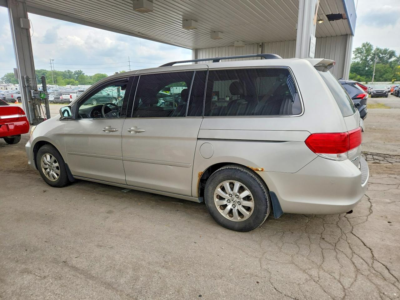 2008 Honda Odyssey Exl Silver vin: 5FNRL38638B109512