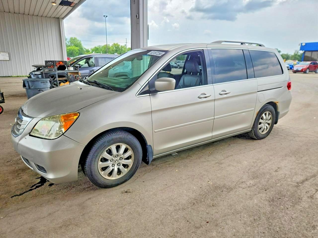 2008 Honda Odyssey Exl Silver vin: 5FNRL38638B109512
