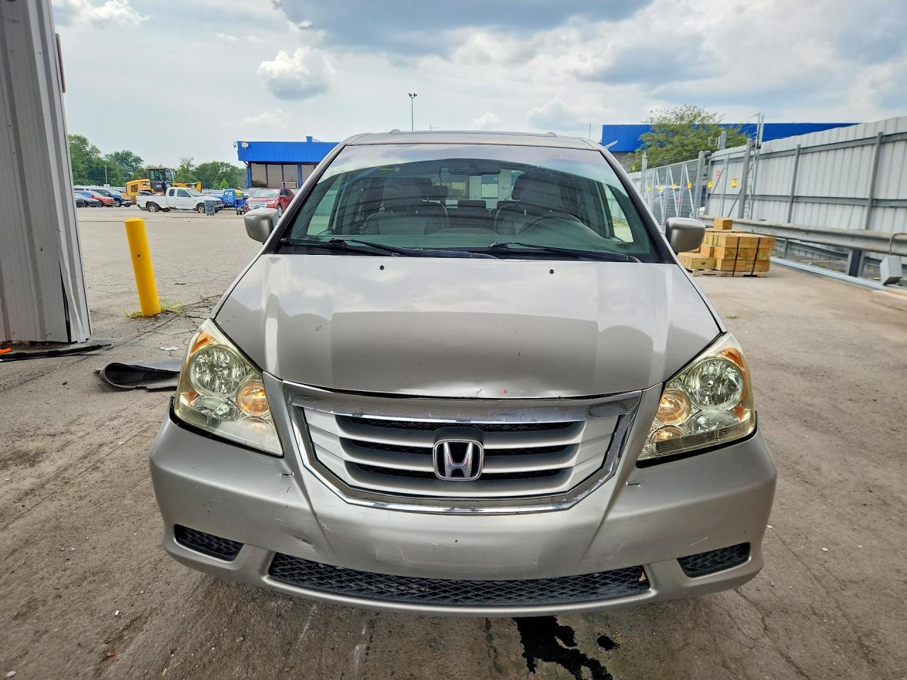 2008 Honda Odyssey Exl Silver vin: 5FNRL38638B109512