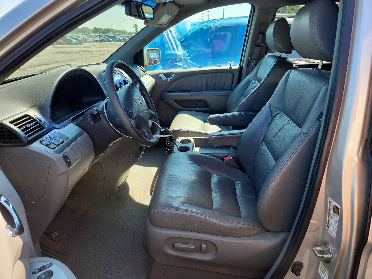 2008 Honda Odyssey Exl Silver vin: 5FNRL38638B109512