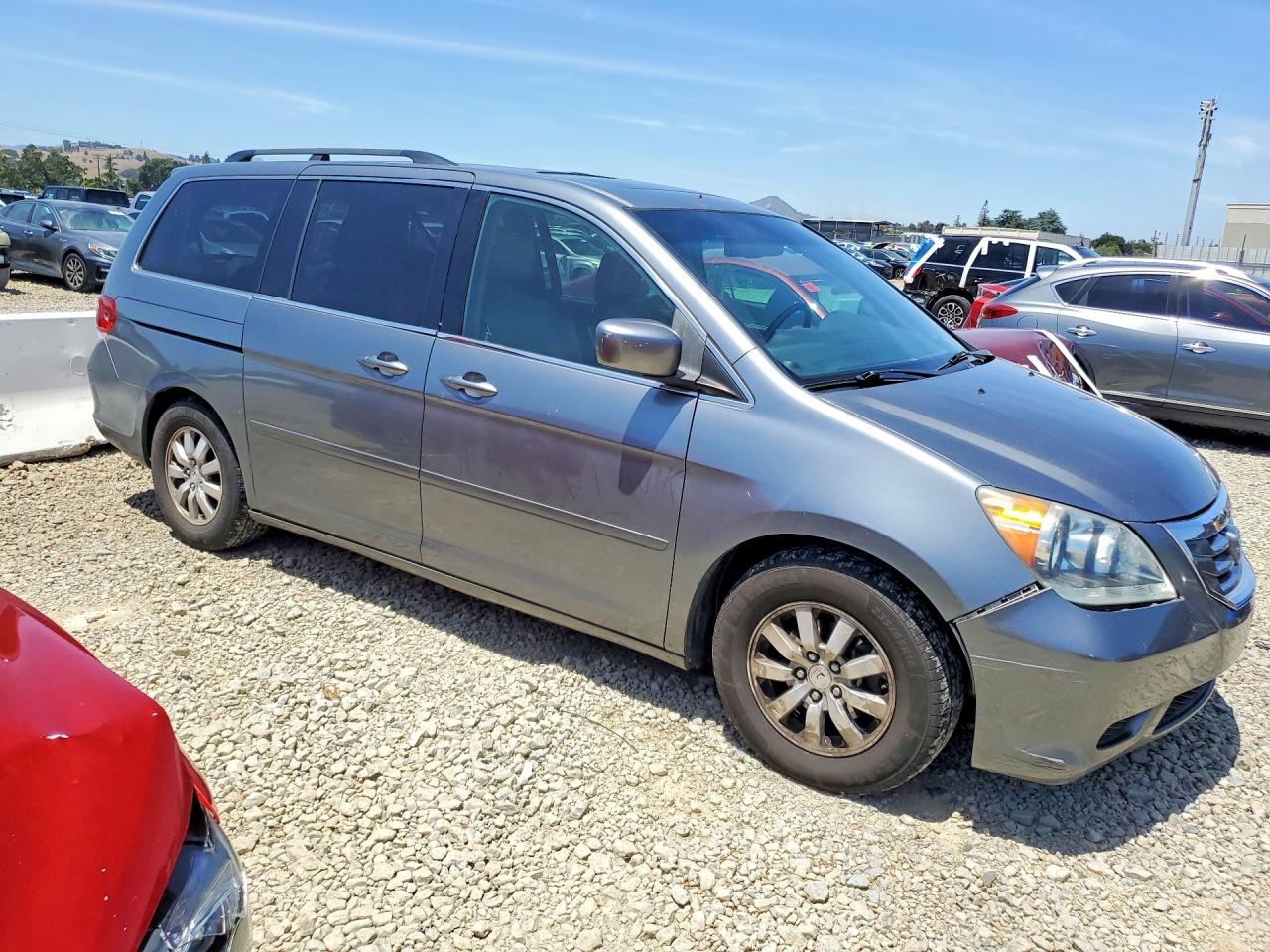 2009 Honda Odyssey Exl Серый vin: 5FNRL38639B407530