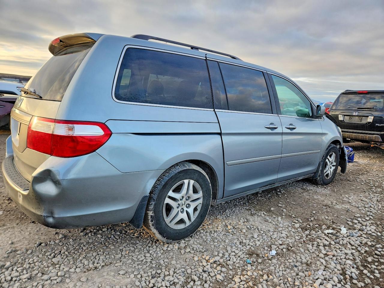 2006 Honda Odyssey Exl Teal vin: 5FNRL38646B077831