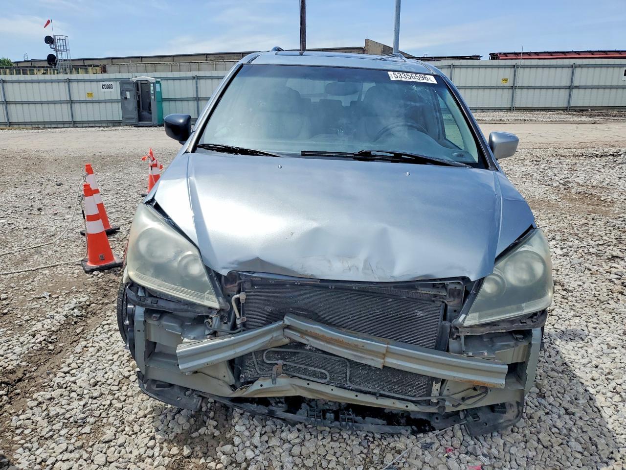 2006 Honda Odyssey Exl Silver vin: 5FNRL38646B124470